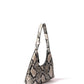 Alexia Bag in Smooth Leather, Snake