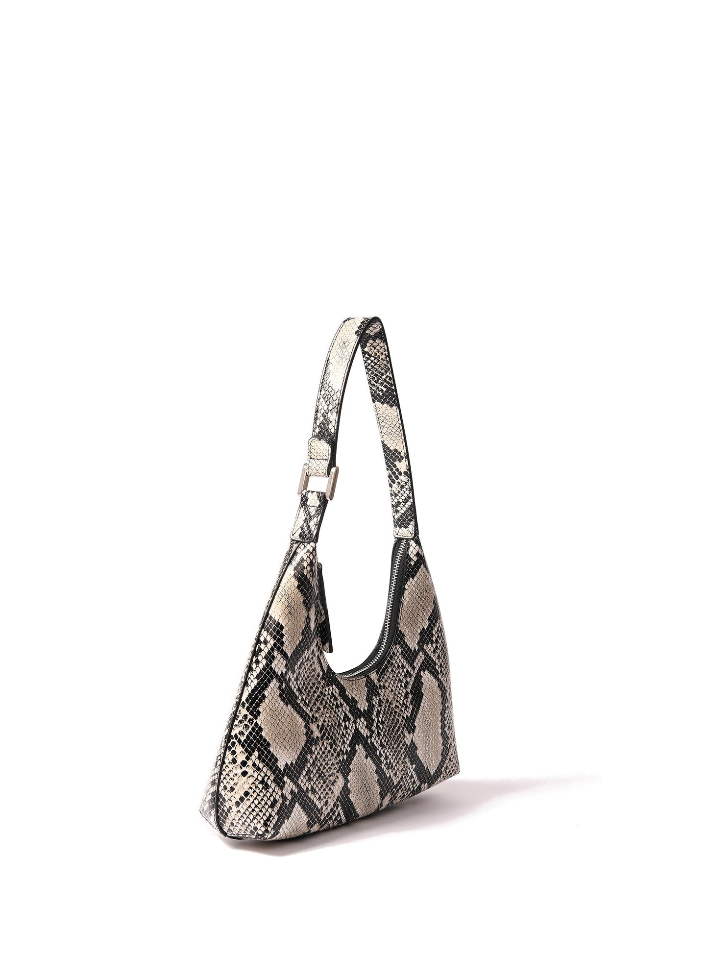 Alexia Bag in Smooth Leather, Snake