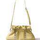 Mila Bag in Smooth Leather, Yellow