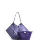 Taylor Contexture Leather Bag, Taro Purple