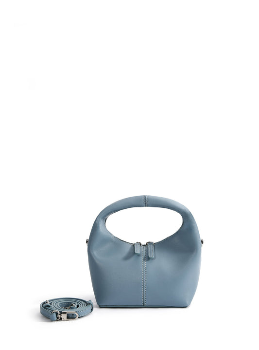 Rebecca Small Cutie Leather Bag, Blue