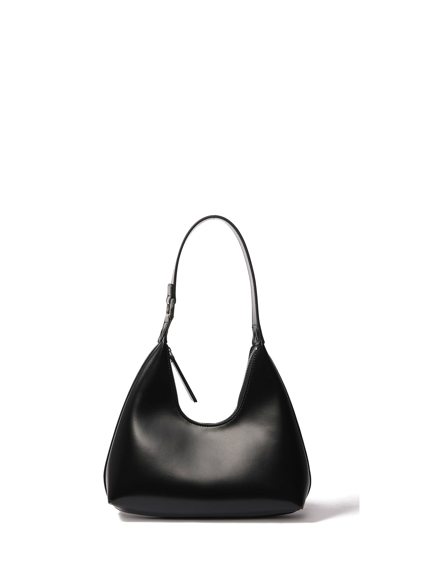 Alexia Bag in Smooth Leather, Black