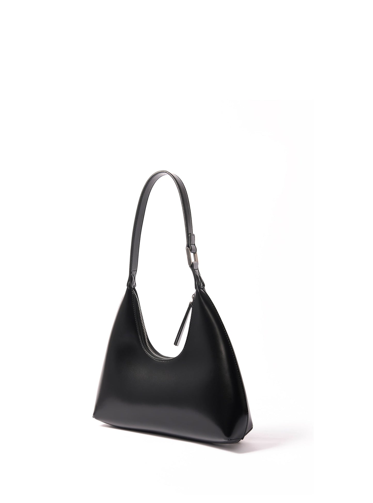 Alexia Bag in Smooth Leather, Black