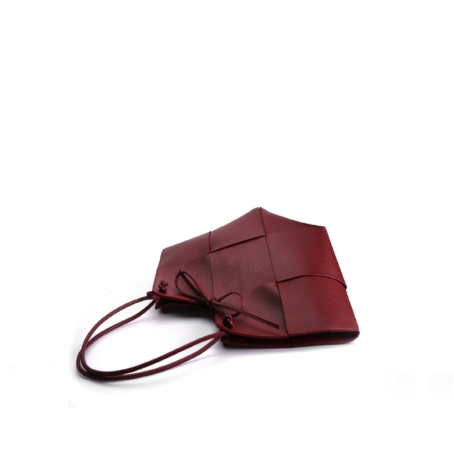 Taylor Contexture Leather Bag, Plum (Burgundy)