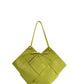 Taylor Contexture Leather Bag, Kiwi Green