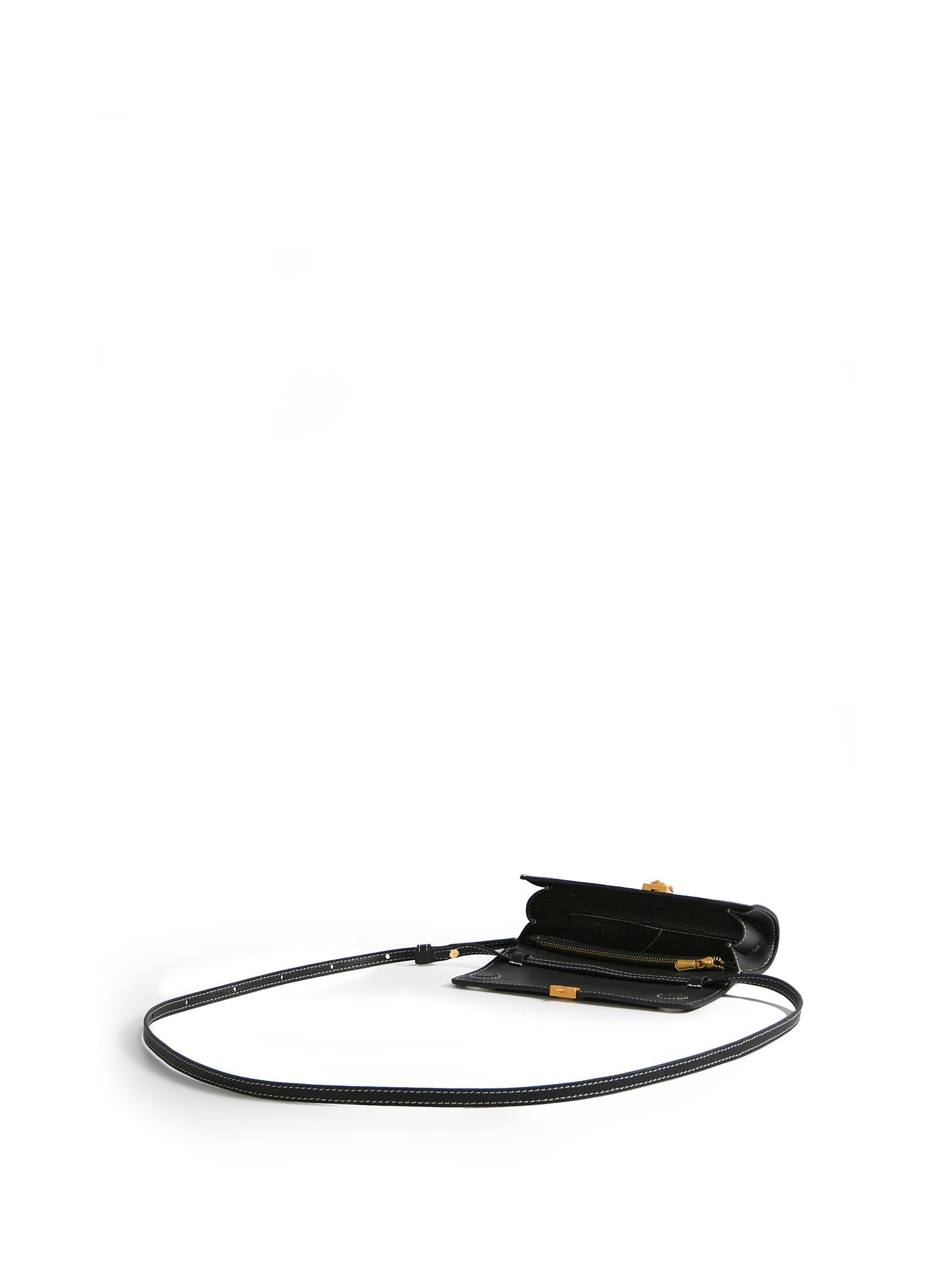 Aria 3-way Convertible Belt Crossbody Pencil Bag, Black