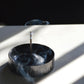 Incense Holder - Black Marble