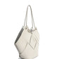 Taylor Contexture Leather Bag, Off White