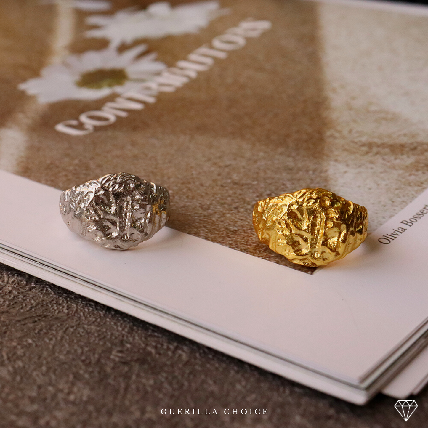 C&#39;EST LA VIE CHARM RING