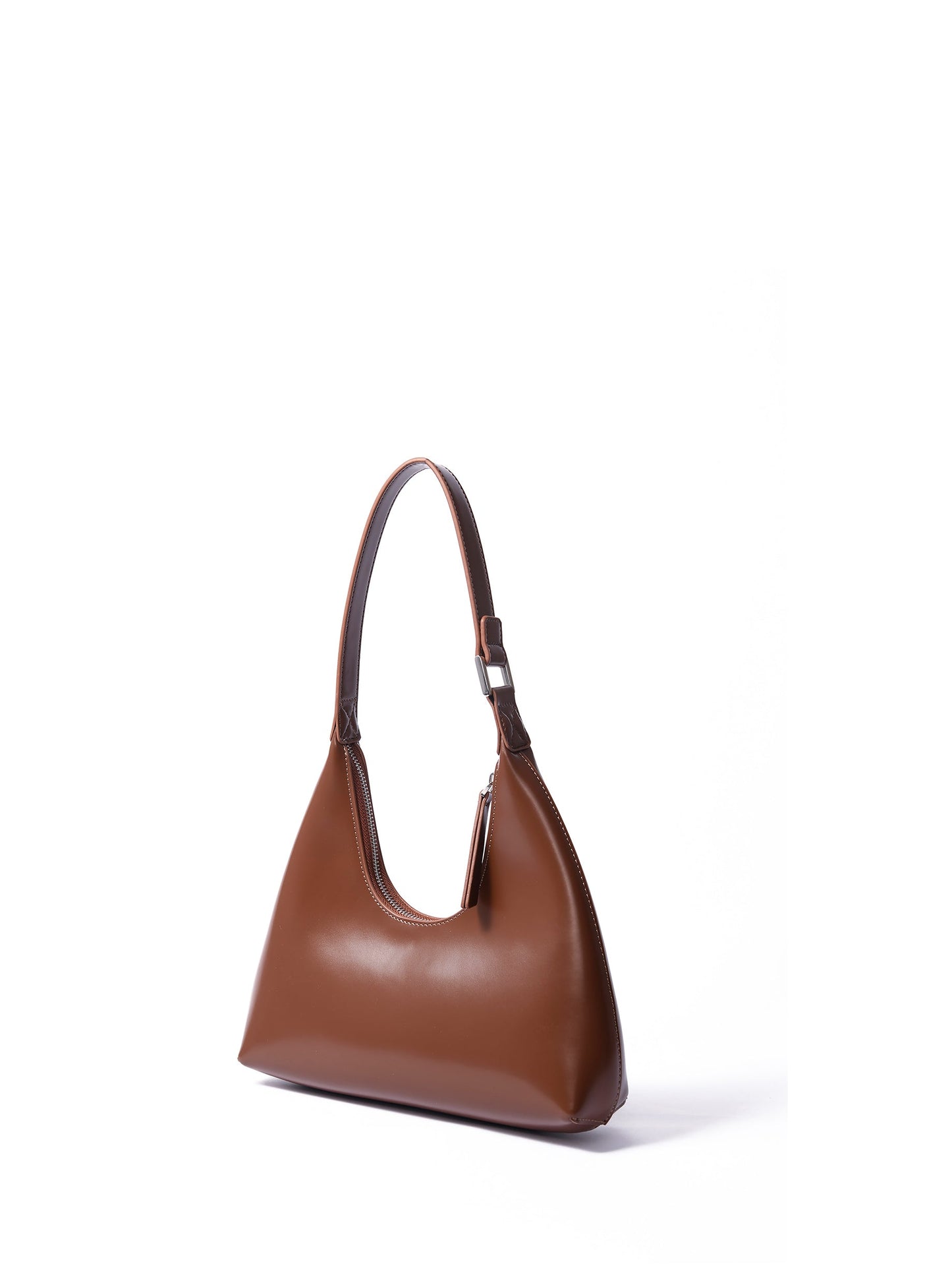 Alexia Bag in Smooth Leather, Caramel