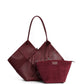 Taylor Contexture Leather Bag, Plum (Burgundy)