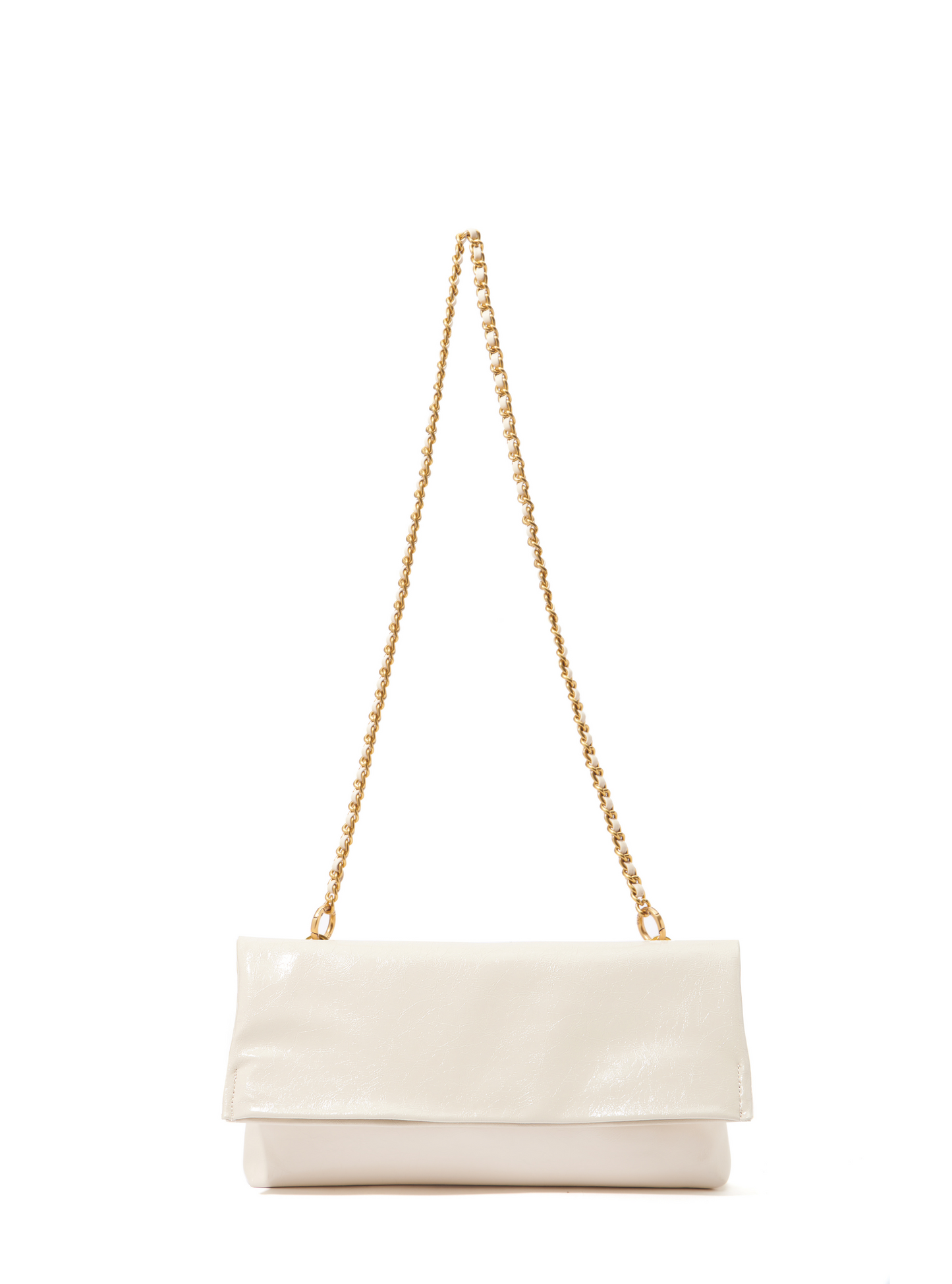 Rei Leather Bag, Beige