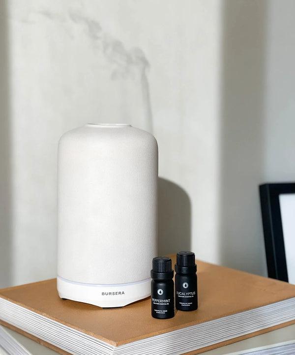 Essential Oil Diffuser - White - BotoxBarb 