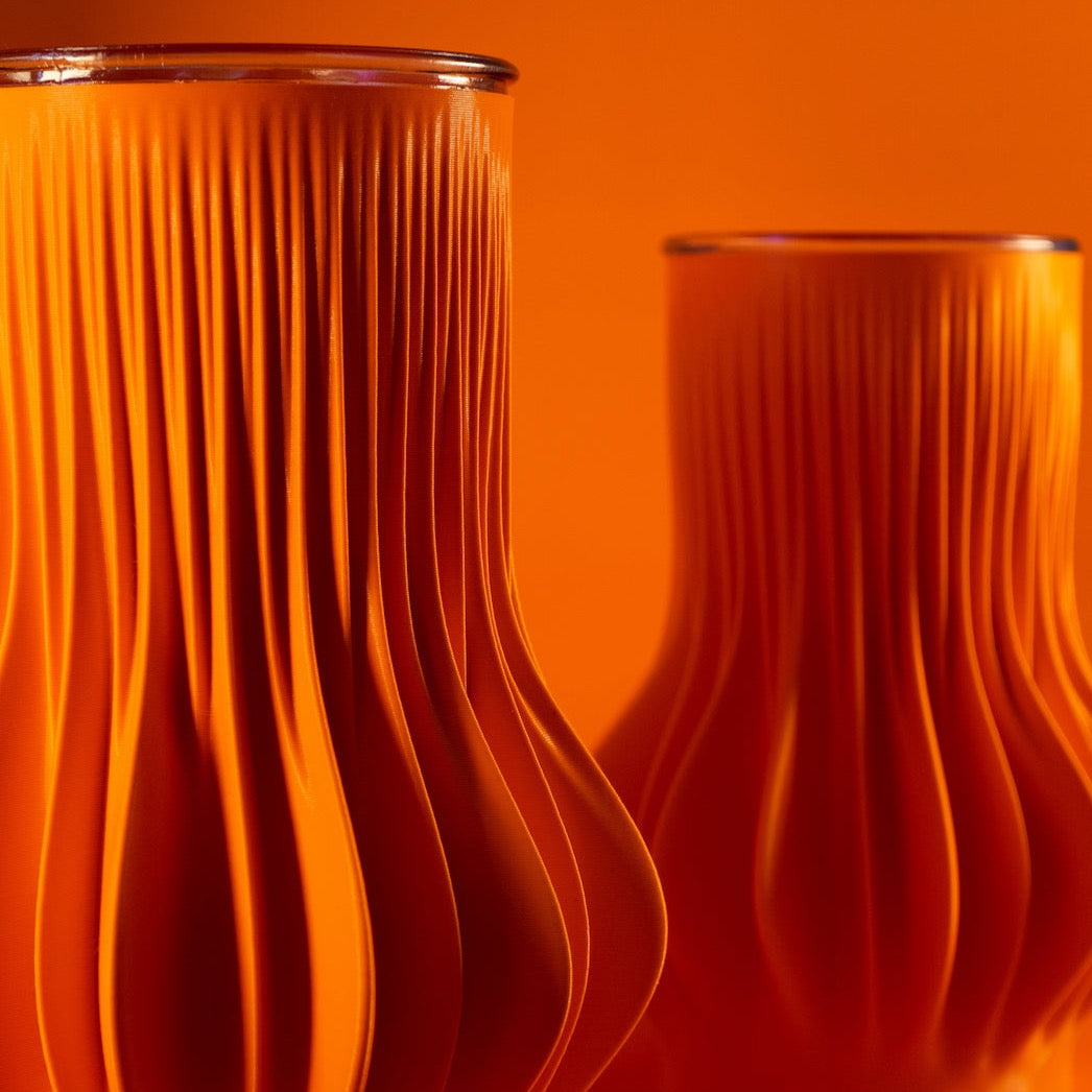 LAMELLA VASE • ORANGE