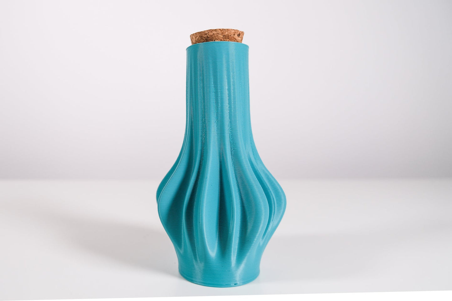 LAMELLA VASES • TURQUOISE