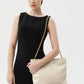 Rei Leather Bag, Beige