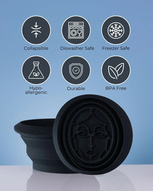 Face Ice Bath Bowl – Foldable & Portable