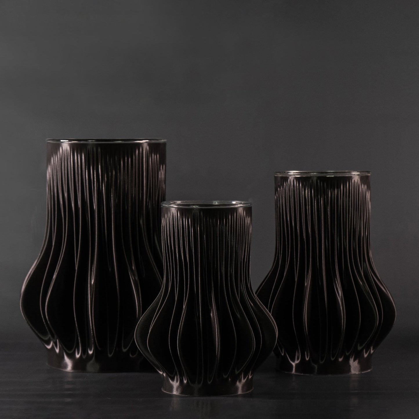 LAMELLA VASE • SLATE