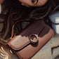 Makoto Leather Bag, Brown