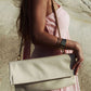 Rei Leather Bag, Beige