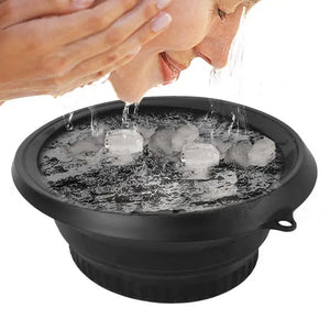 Face Ice Bath Bowl – Foldable & Portable