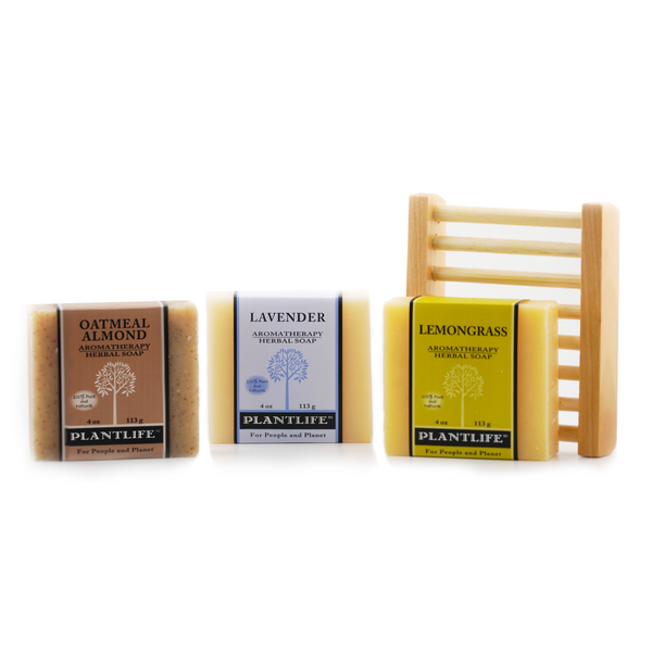 Starter Soap Bundle with a Wood Dish - BotoxBarb 