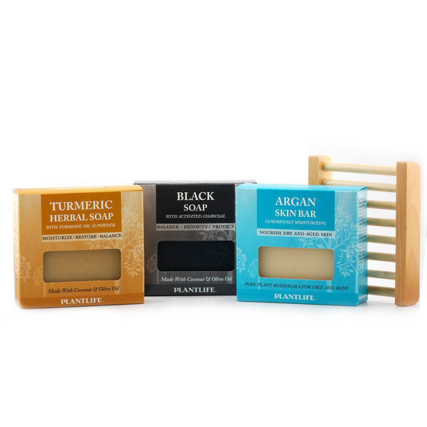 Starter Soap Bundle with a Wood Dish - BotoxBarb 