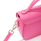 Makoto Leather Bag, Pink