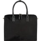 Black Large Leather Grab Bag