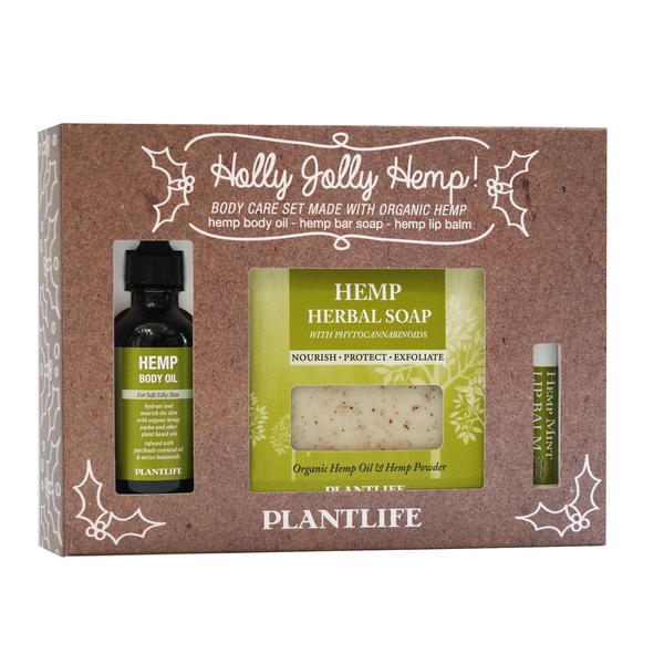 Holly Jolly Hemp Body Set - BotoxBarb 