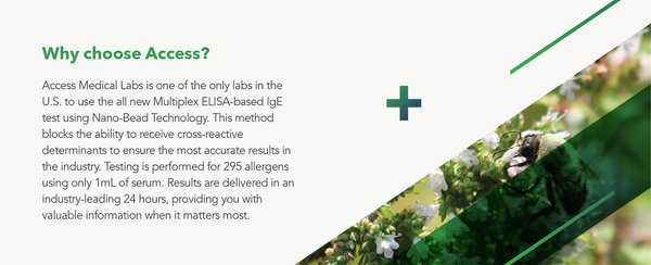 Environmental + Food Allergy IgE Testing - BotoxBarb 