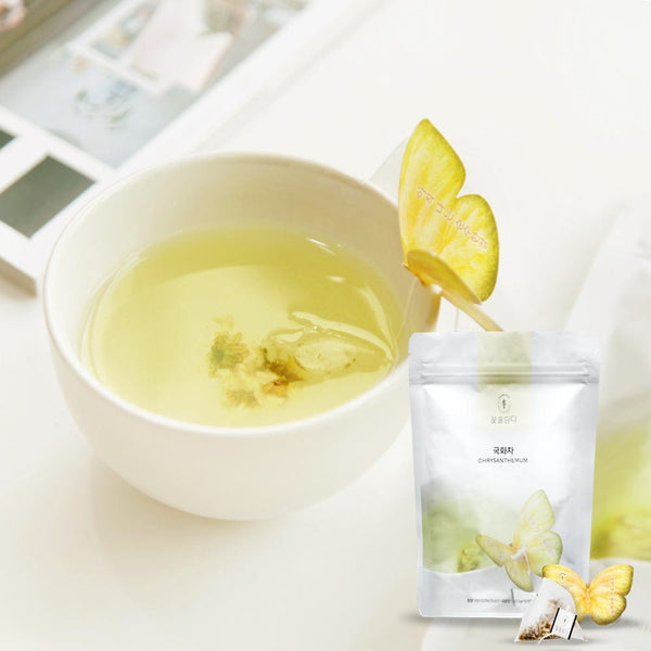 Chrysanthemum Butterfly Tea Bag Pouch (10ea) - BotoxBarb 