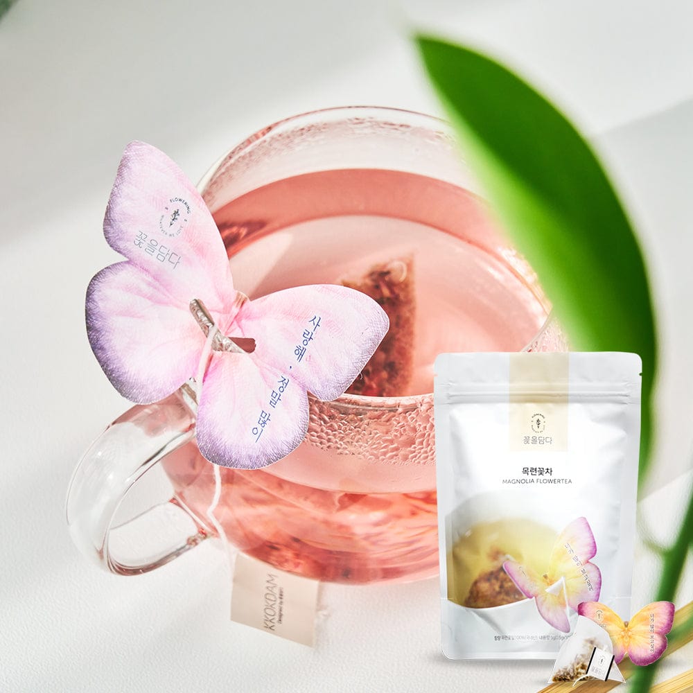 Magnolia Butterfly Tea Bag Pouch (10ea)