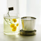 Glass Tea Mug with Stainless Steel Infuser (350ml)