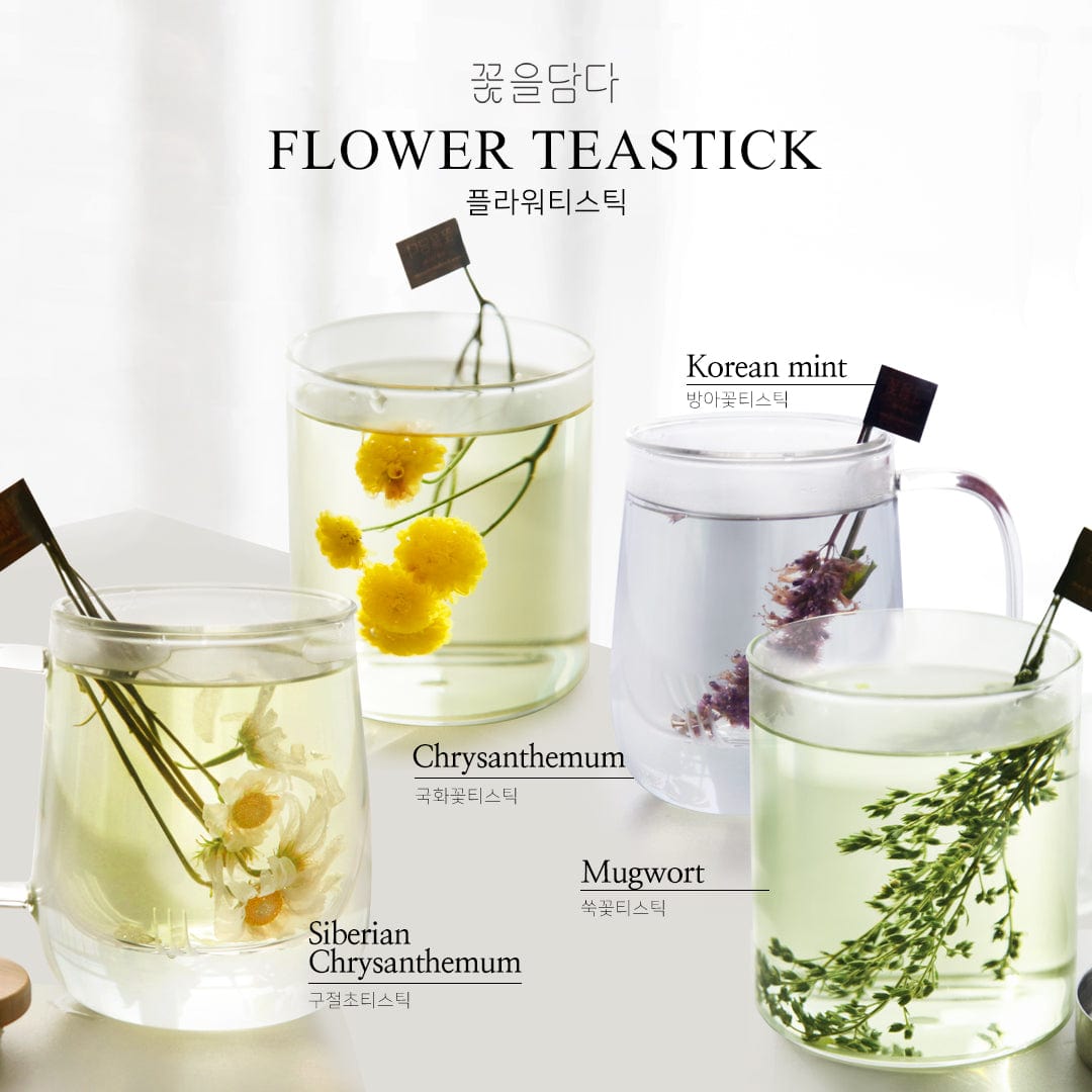 Assorted Flower Tea Stick Gift Set