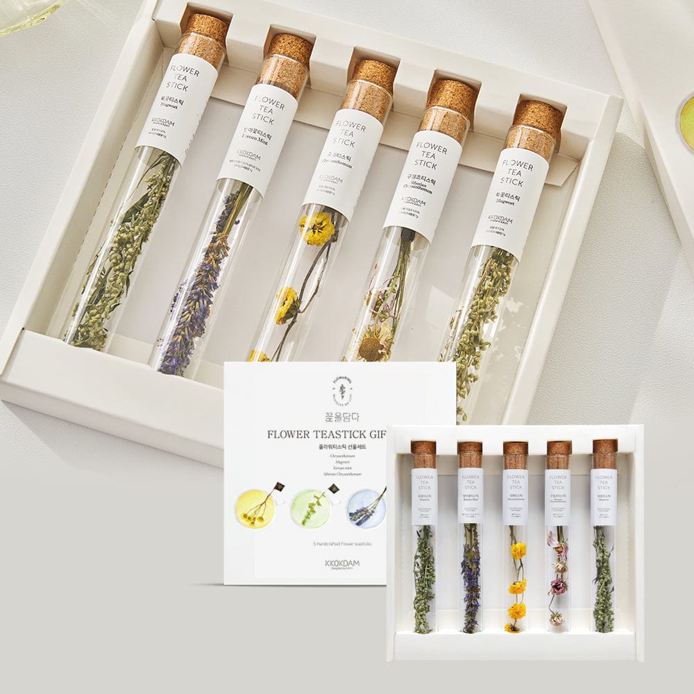 Assorted Flower Tea Stick Gift Set