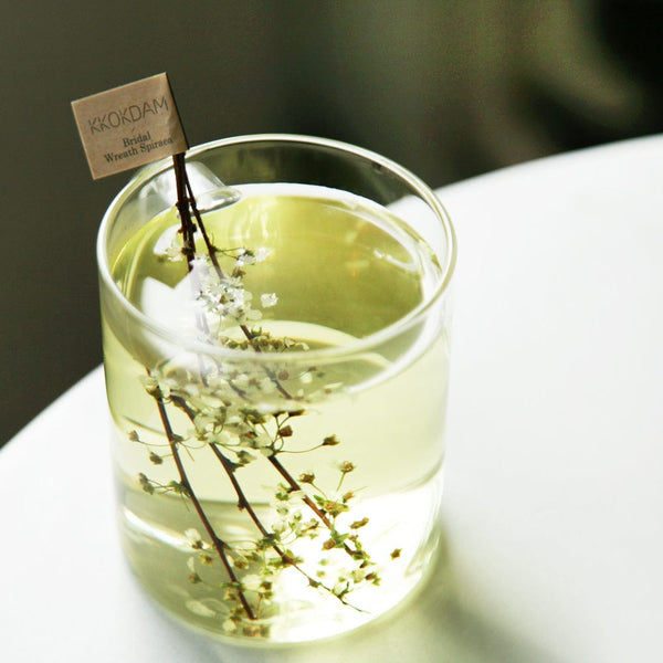 Bridal Wreath Spiraea Flower Tea Stick Gift Set - BotoxBarb 