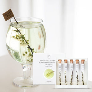 Bridal Wreath Spiraea Flower Tea Stick Gift Set - BotoxBarb 