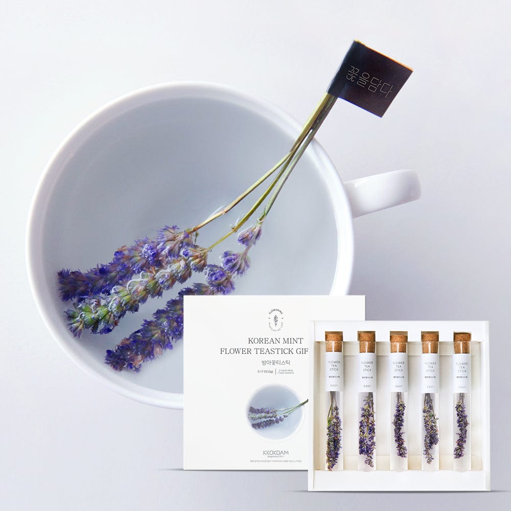 Korean Mint Flower Tea Stick Gift Set