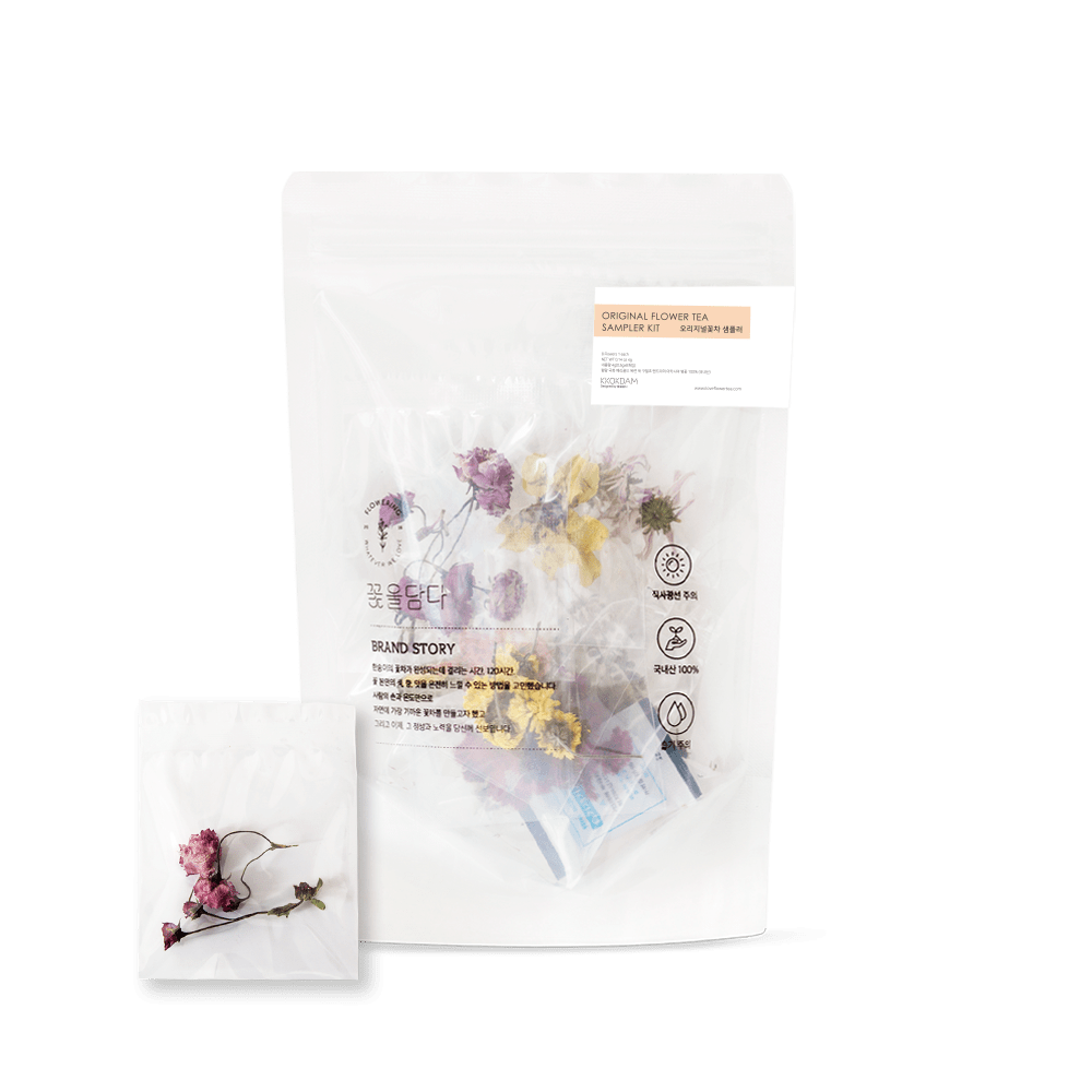 Original Flower Tea Sampler Kit(8ea)