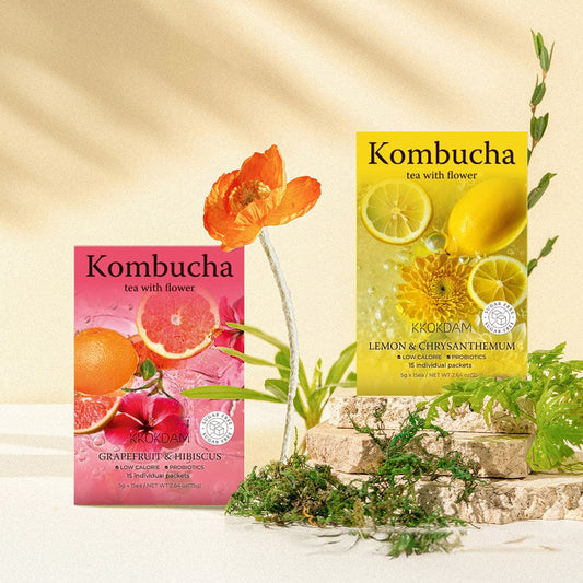 [Launching Event]Flower Kombucha Tea 1Box(15 packets)