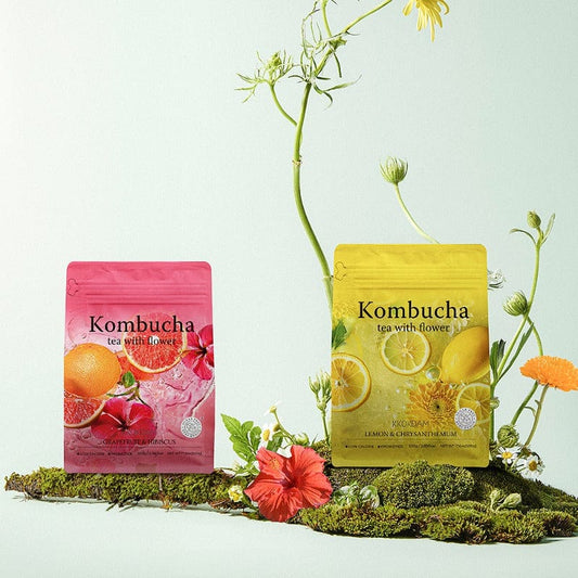 [Launching Event]Flower Kombucha Tea 500g Bulk Pouch(100 Servings)