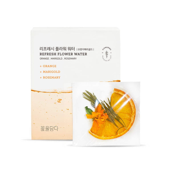 Fruit & Flower Tea (10ea) Box - Orange & Marigold & Rosemary - BotoxBarb 