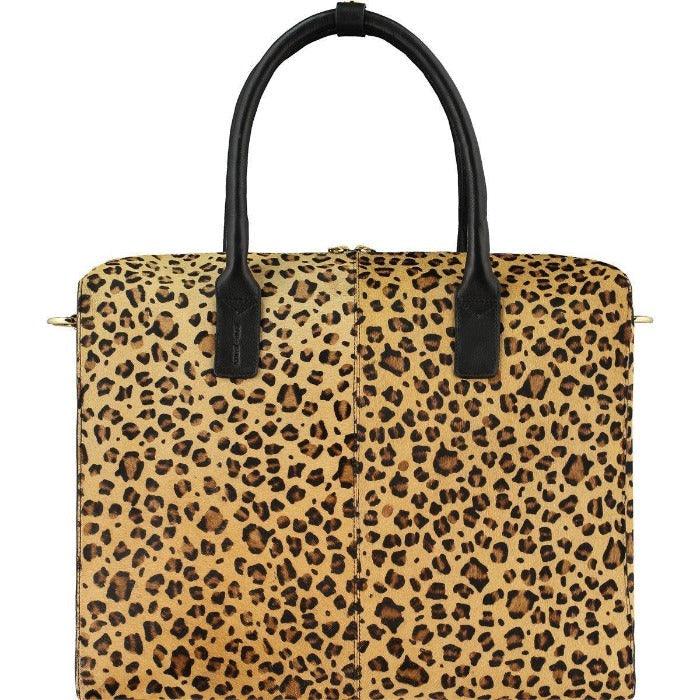 Animal Print Leather Grab Bag