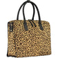 Animal Print Leather Grab Bag