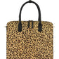 Animal Print Leather Grab Bag