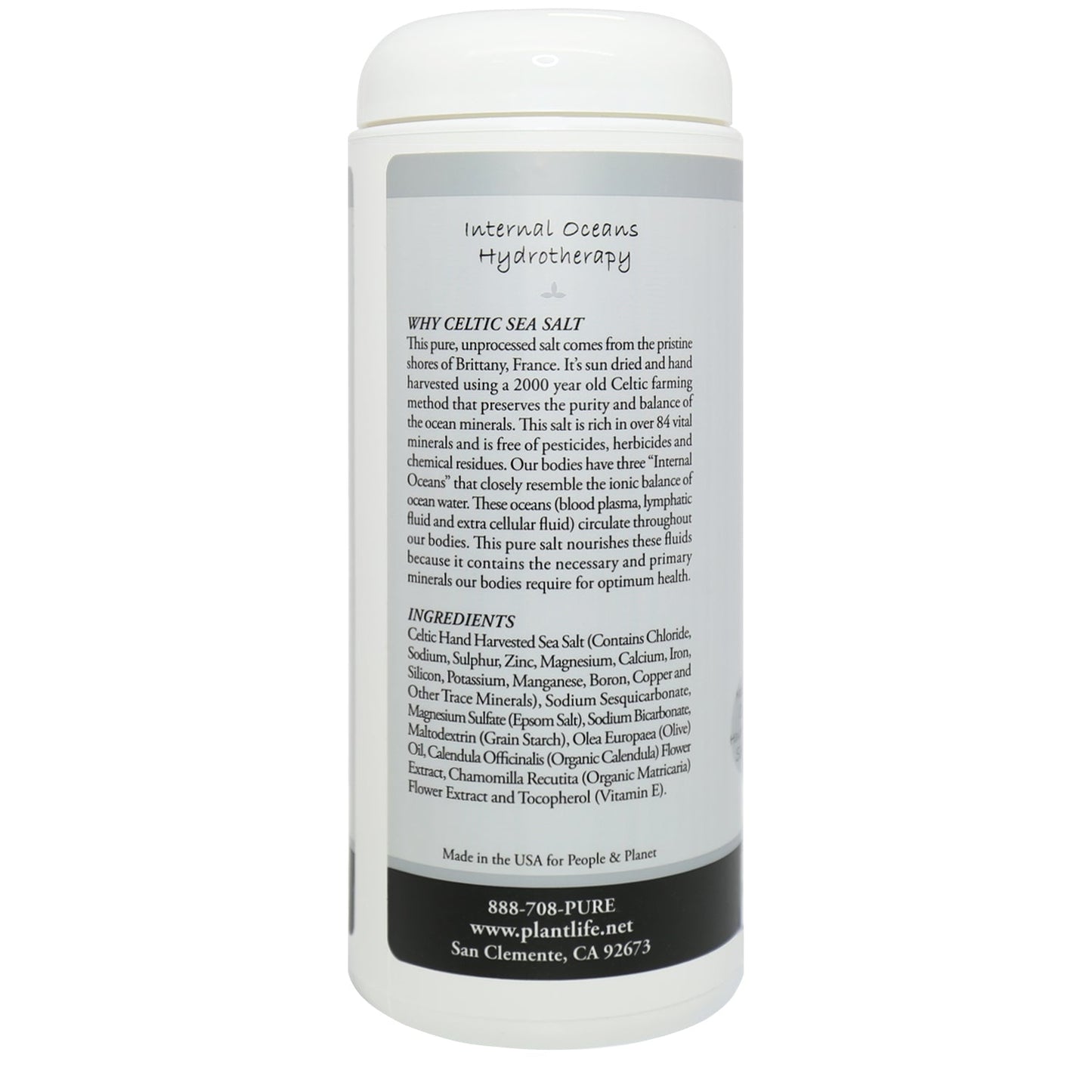 Scent Free Bath Salt (16oz)