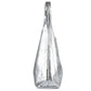 Silver Metallic Leather Hobo Shoulder Bag